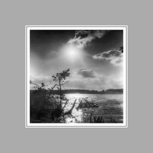11. "The Monochrome of Tranquility". Analogue photography, 1975-90, 75x75 cm.