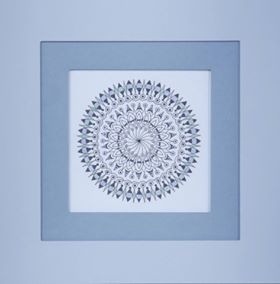 Eglė Kalibataitė picture from cycle “Mandala“, picture dimensions 18X18 cm. Picture price 68 Eur.