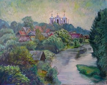 Rūta Barniškytė - Klusienė. Painting. 60,5 x 75 cm 2006 m 250E